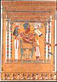 Amenhotep III and his Mother, Mutemwia, in a Kiosk MET DP324294