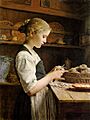 Anker Die kleine Kartoffelschälerin 1886