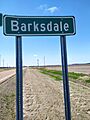 Barksdale Highway Sign