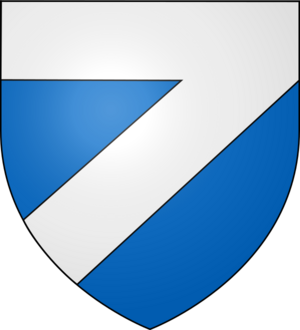 Blason ville fr Villefloure (Aude)