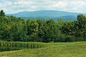 Blue Knob mountain from the Quaker Valley of Pennsylvania