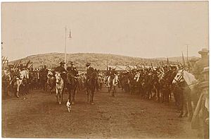 Boer Commandos - with British Prisoners - Boer War