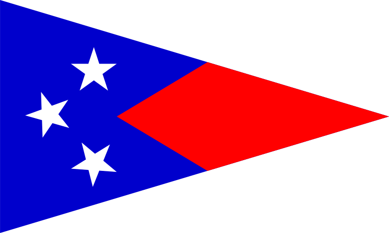 Burgee of Edgartown YC