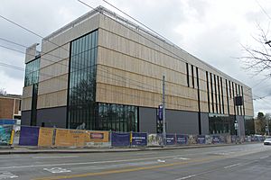 Burke Museum new building under construction, 2018