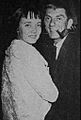 Carolyn Jones and Aaron Spelling 1960