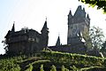 Cochem Imperial castle, Moselle region, Germany