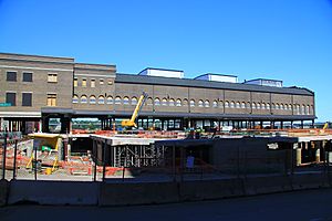 Concourse of the Saint Paul Union Depot during renovation, 2011