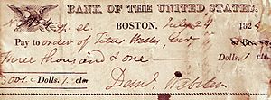 Daniel Webster 1824 Signature