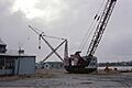 Defoe Shipbuilding Crane and Saginaw River 1981