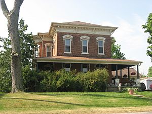 Dr. Christopher Souder House in Larwill