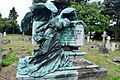 East Sheen Cemetery, The Angel of Death, George William Lancaster Memorial by Sydney March (2).jpg