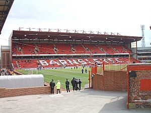East Stand, Oakwell - geograph.org.uk - 1494052