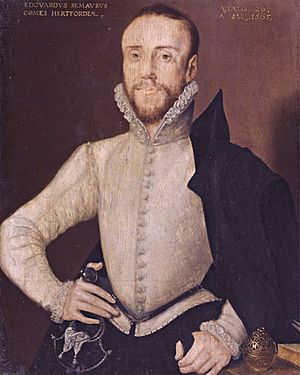 Edward Seymour, Earl of Hertford, Attributed to Hans Eworth (1515 - 1574)