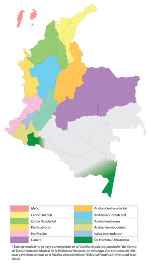 Ejes musicales de Colombia1