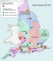 England diocese map post 950