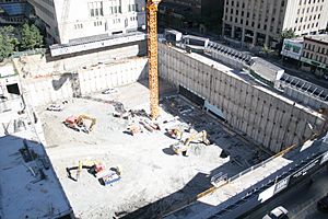 Excavation for Aura September 2010