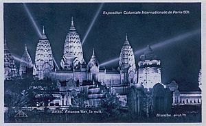Expo 1931 Angkor nuit