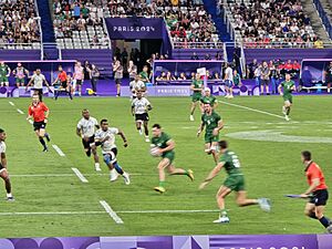 Fiji vs. Ireland, 2024 Summer Olympic rugby sevens, men's quarter-final, 2024-07-25 (122)