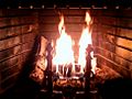 Fireplace Burning