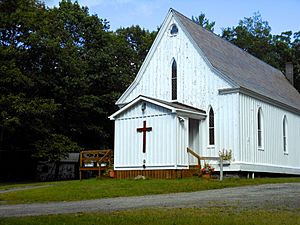 Foothills Baptist Church in Boquet (Essex), NY