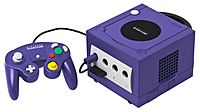 Indigo GameCube and controller