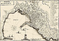 Genova - Mappa antica