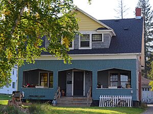 George Hamilton House, Stambaugh Iron River Michigan