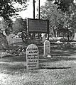 Graves at Boot Hill, Dodge City, KS, 1959(1)