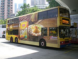 HK CWB Tai Hang Moreton Terrace Bus Station Citybus 592 Swanson ads