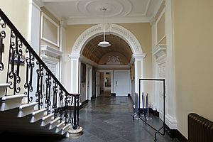 Hallway - Stowe House - Buckinghamshire, England - DSC07234
