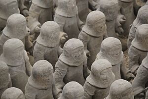 Han Terracotta Warriors, Pit 1, Han Tomb of Liu Wu, King of Chu (10082989666)