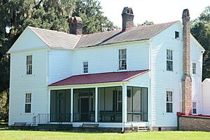 Hofwyl-Broadfield Plantation, back view, Glynn County, GA, US