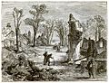 Illustration of Ruins of Jamestown 1676
