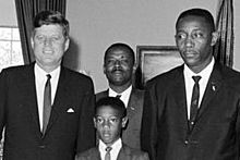 JFK and Charles Evers