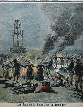Les feux de la Saint-Jean en Bretagne (Le Petit Journal 1-07-1893).jpg