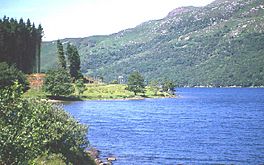 Loch Arienas, road to Rahoy