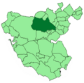 Map of Arcos de la Frontera (Cádiz)