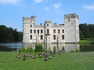 Meise (Belgium), the Bouchout castle (XII-XIXth centuries)