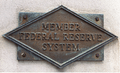 Memeber Federal Reserve System plaque