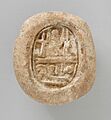 Mold with Throne Name of Ramses VII LACMA M.80.202.468