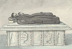 Monument of Richard Onslow in old St. Chad's Church, 1796