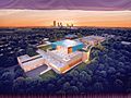 New Gilcrease Museum rendering in Tulsa, OK