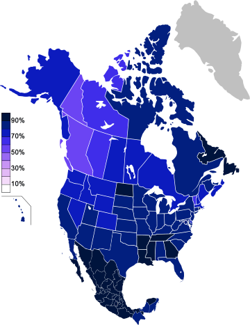 North America Religious Belief