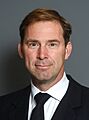 Official portrait of Tobias Ellwood, 2022 (cropped)