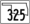 Oklahoma State Highway 325.svg