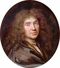 Portrait of Molière by Pierre Mignard (c. 1658)