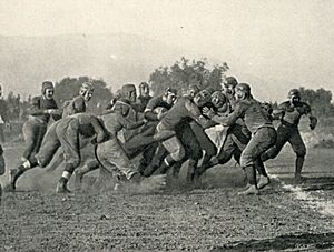 Pomona College football team, 1911 (cropped)