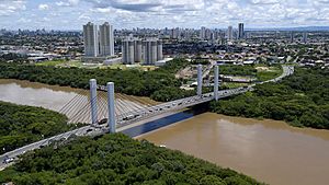 Ponte Sérgio Motta em 26 de fevereiro de 2018