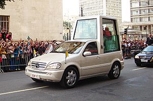 Popemobil Mai 2007