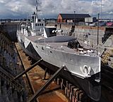 Portsmouth MMB 19 Royal Naval Dockyard - HMS Monitor